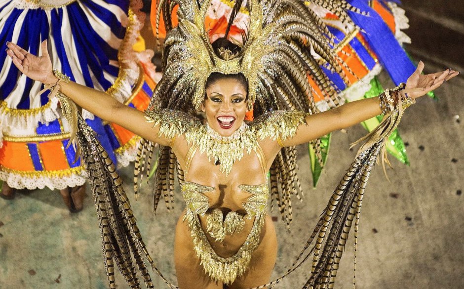 Карнавал Рио 2013 танцовщицы