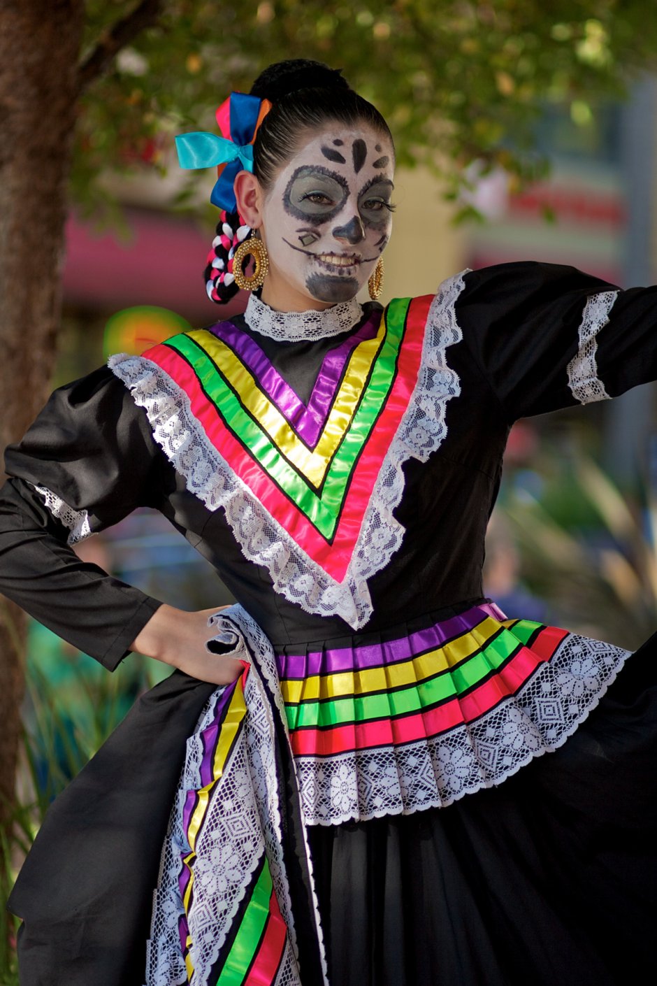 Праздник мертвых в Мексике костюмы