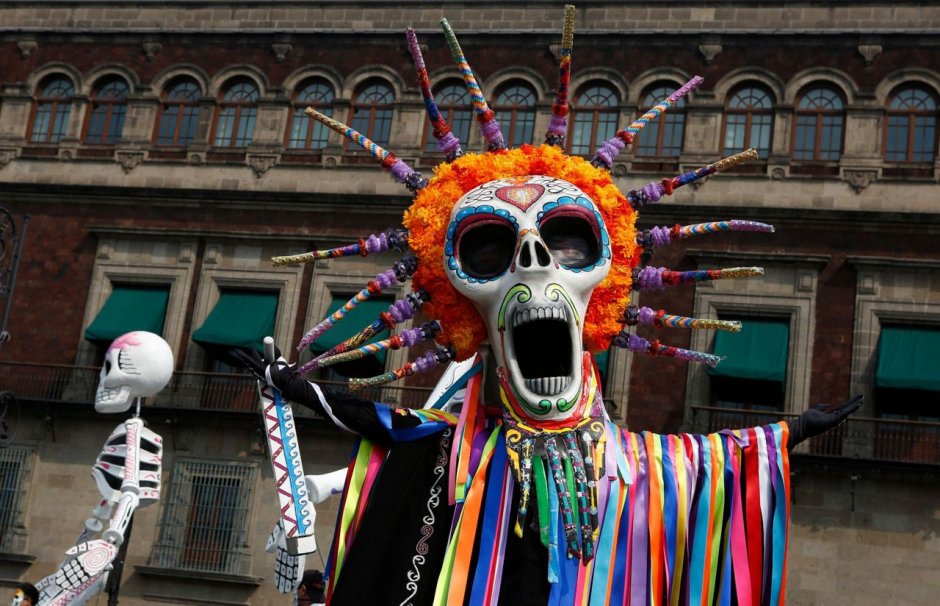 Парад мертвых в Мексике