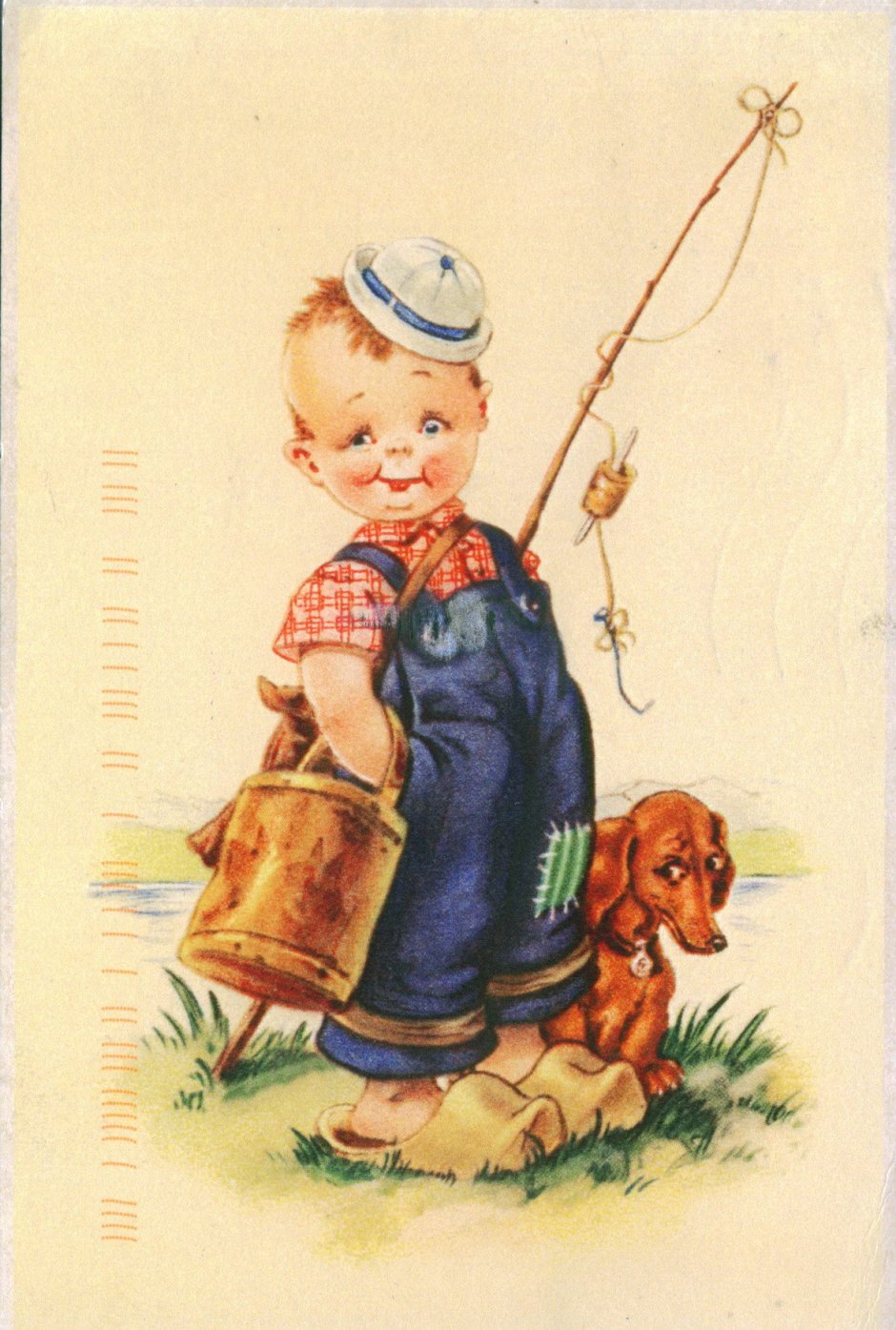 Старые открытки с изображением детей