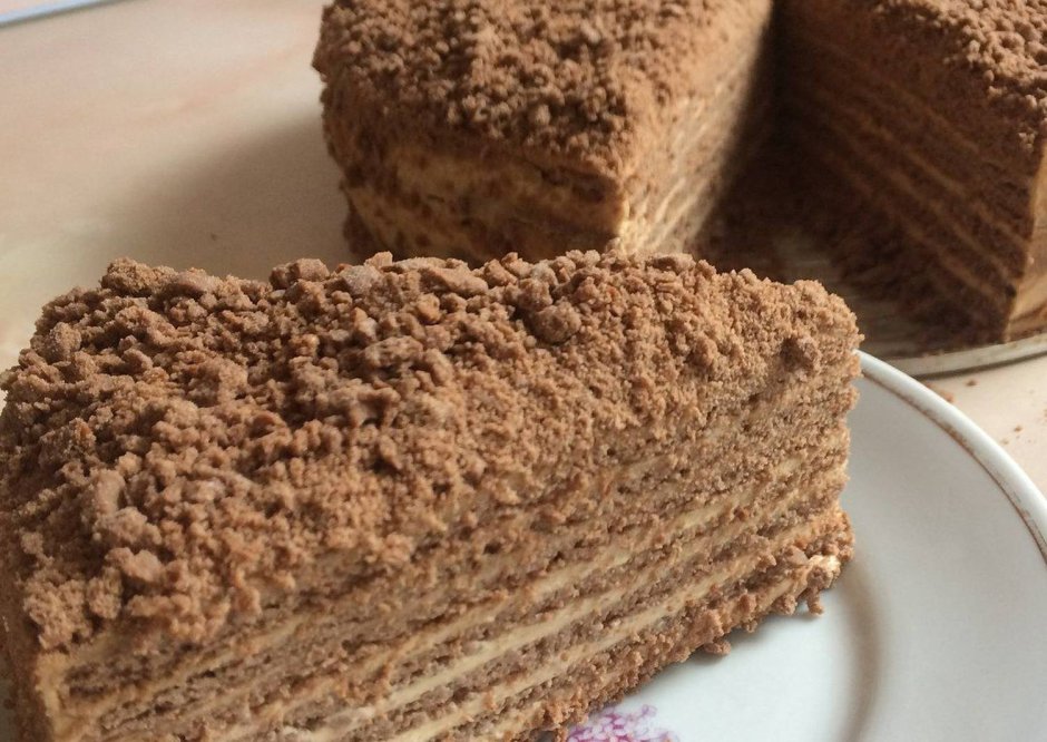 Испанский медовик шоколадный торт