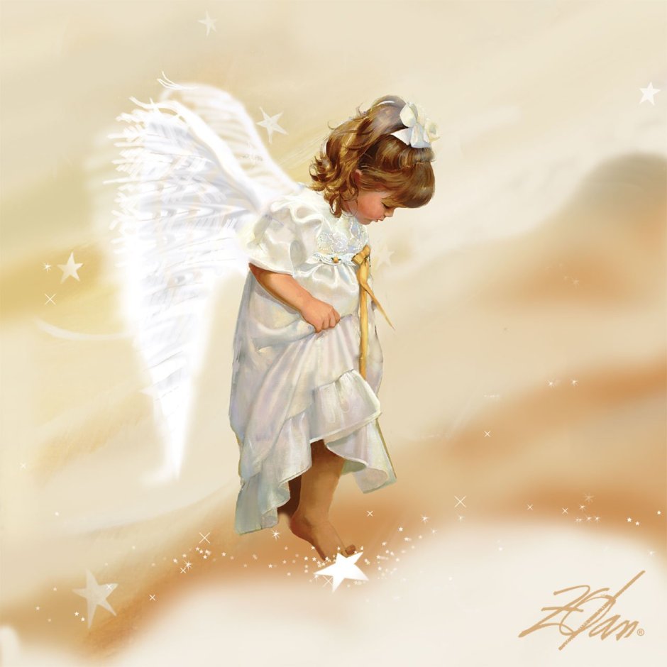 Дети ангелы на небесах
