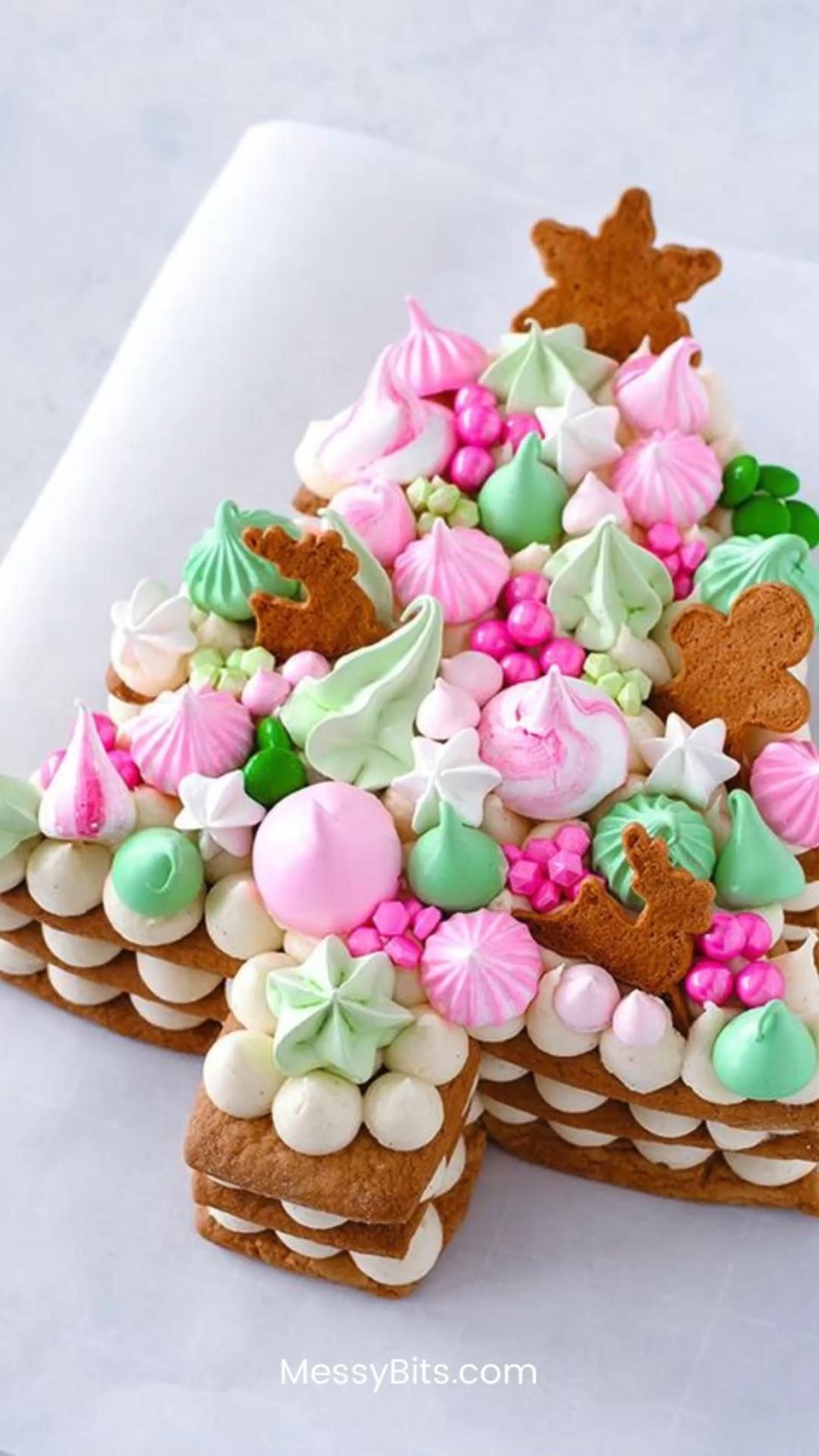 Gingerbread Cake Trees рецепт