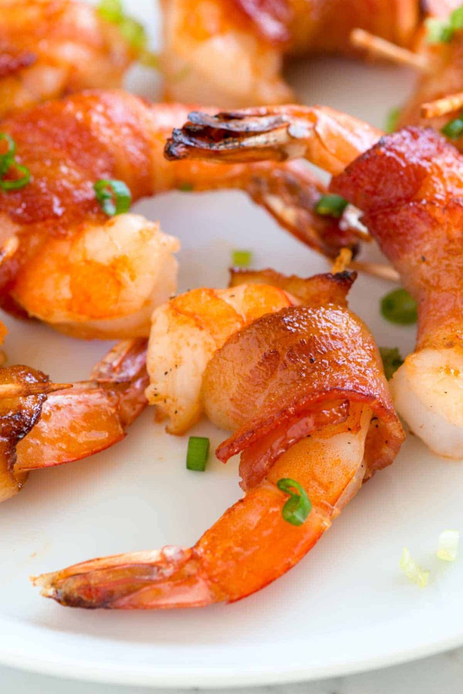 Bacon-Wrapped Shrimp skewers