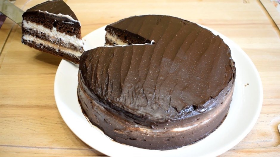 Торт Стаканчиковый шоколадный
