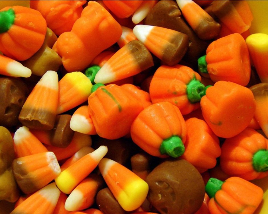 Хэллоуинские конфеты Candy