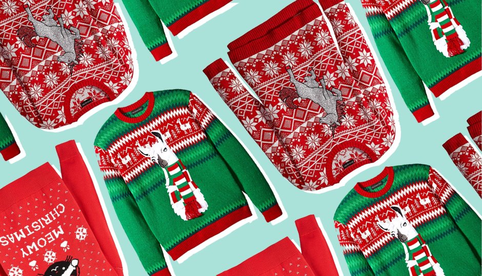 Рождественские свитера в Англии