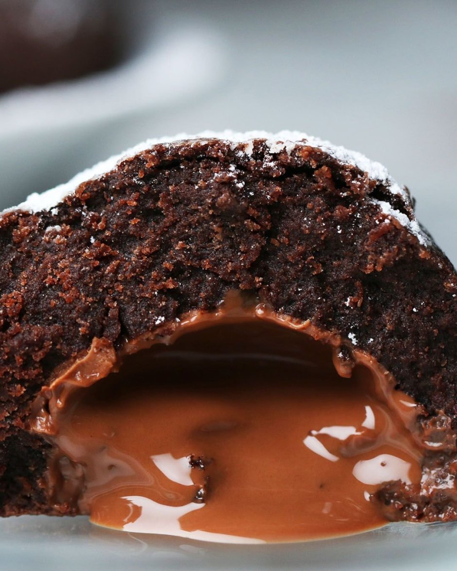 Пирожное "шоколадная бомба"