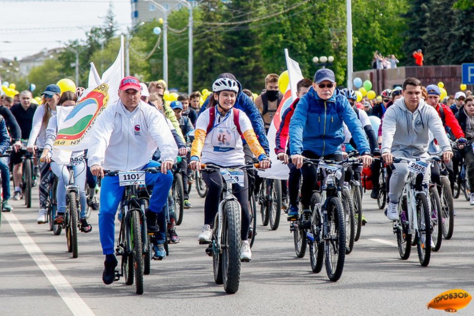 День тысячи велосипедистов Уфа