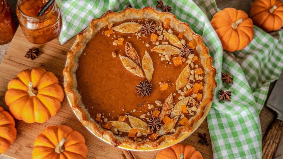 Тыквенный пирог Pumpkin pie