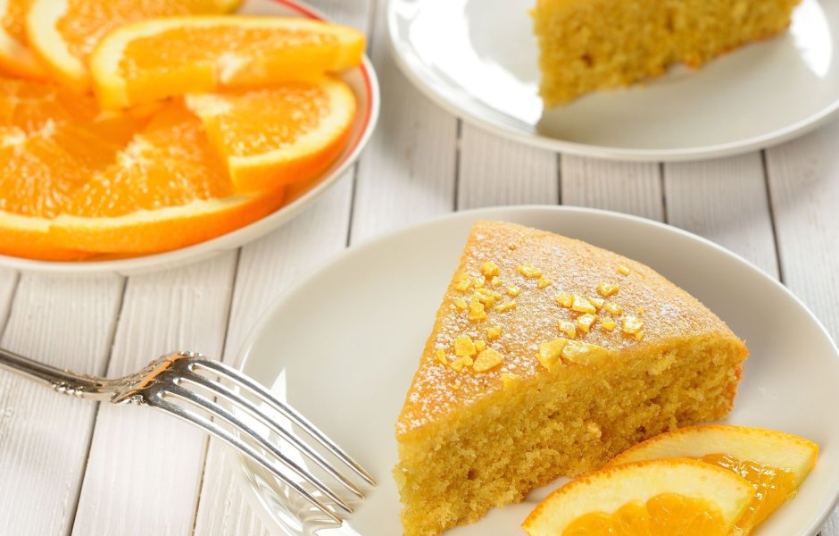 Лимонно апельсиновый тарт