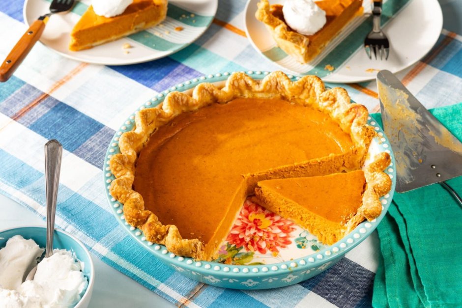 Английские семьи готовят Pumpkin pie