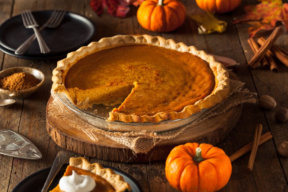 Тыквенный пирог Pumpkin pie