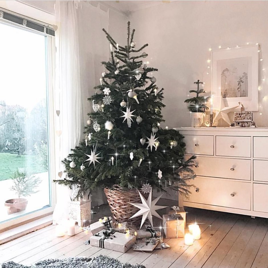 Xmas Tree Scandinavian aesthetic