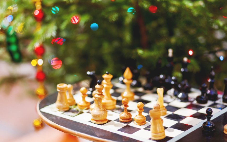 Шахматы Рождество