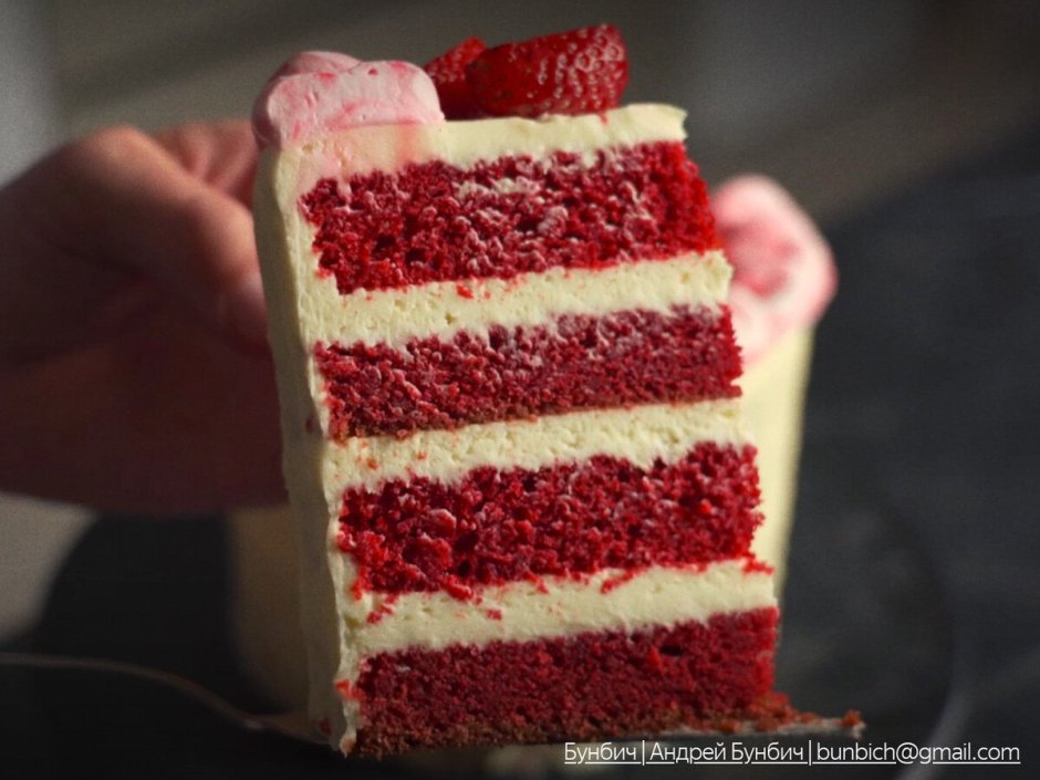 Торт красный бархат для свекрови