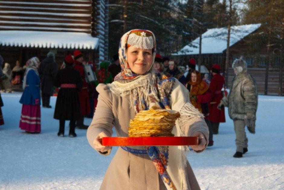 Масленичные гуляния блины