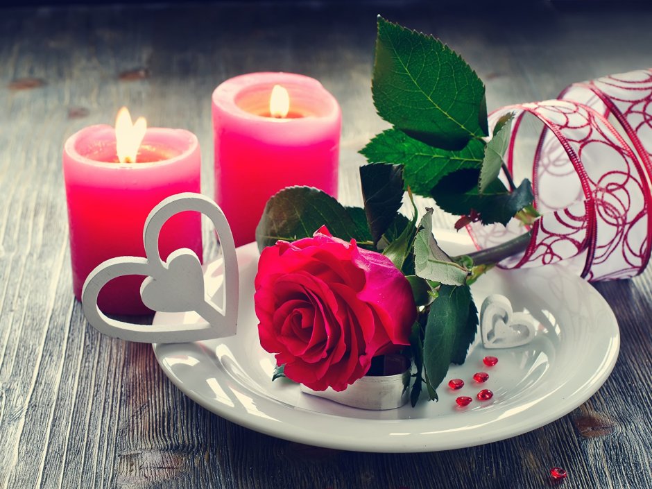 Романтичные цветы для девушки
