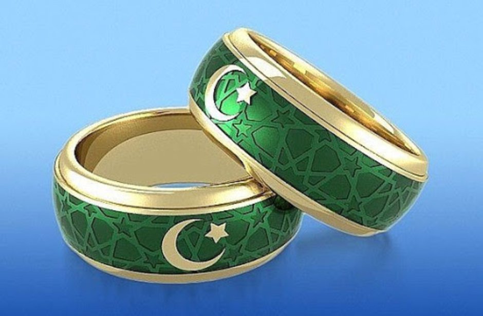 Мусульманские Свадебные кольца