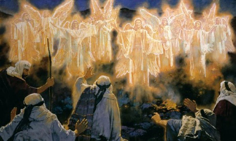 Явление ангела Вифлеемским пастухам православные