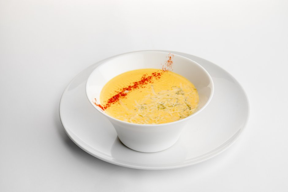 Крем суп сырный капучино