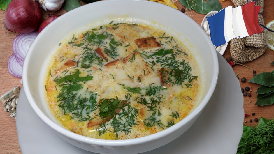 Итальянский сырный суп