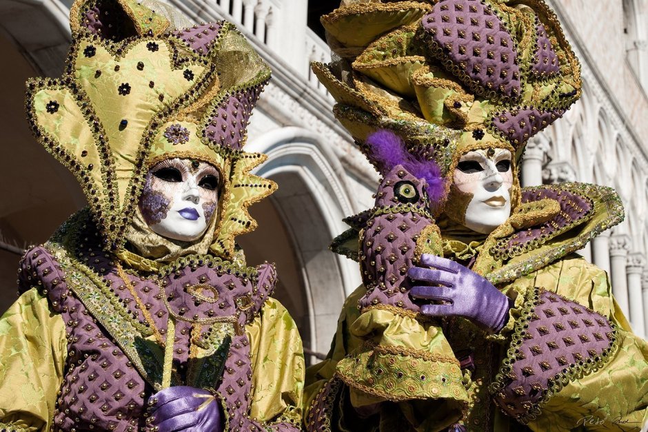 Венецианский карнавал в средние века