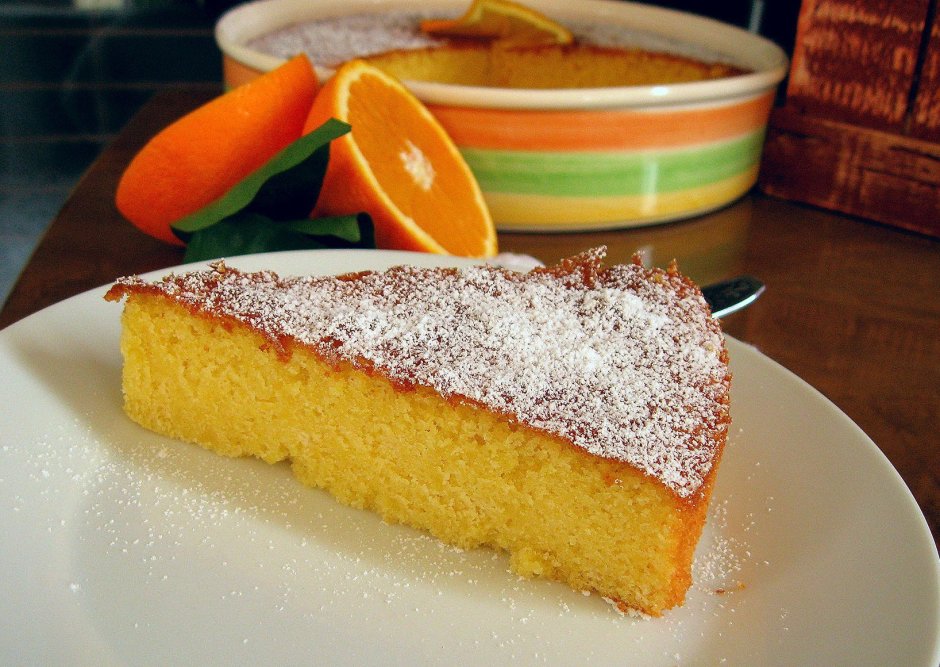 Пирог апельсиново морковный пирог