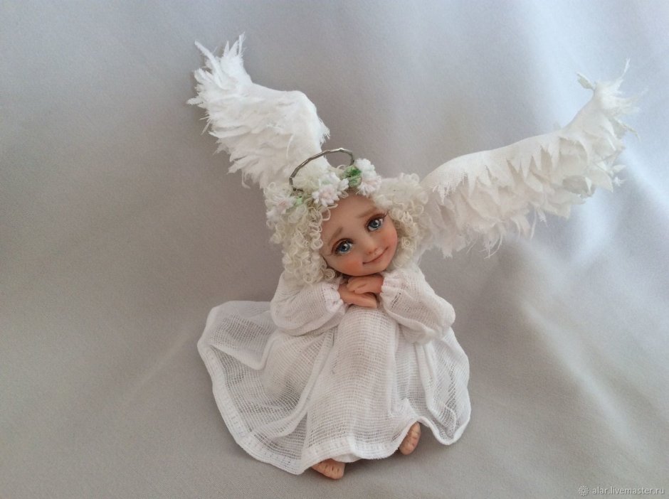 Рождественская кукла ангел