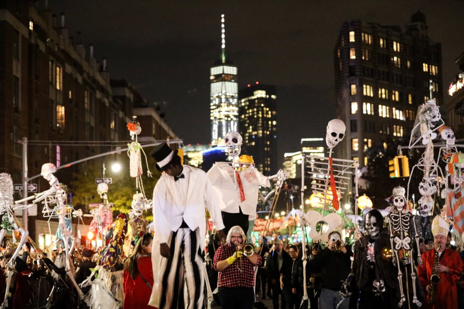 The Village Halloween Parade в Нью-Йорке