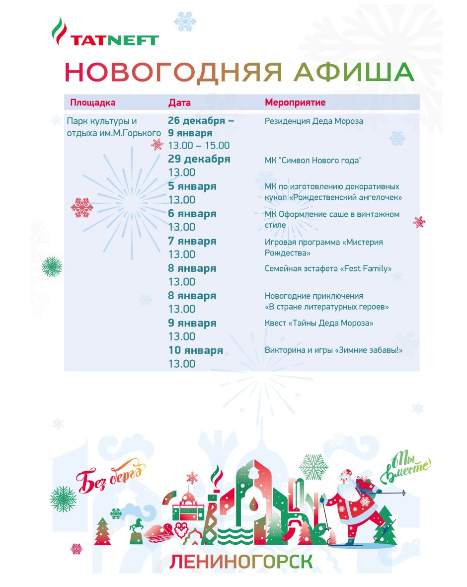 Кабардинка афиша новогодние мероприятия 2022 года