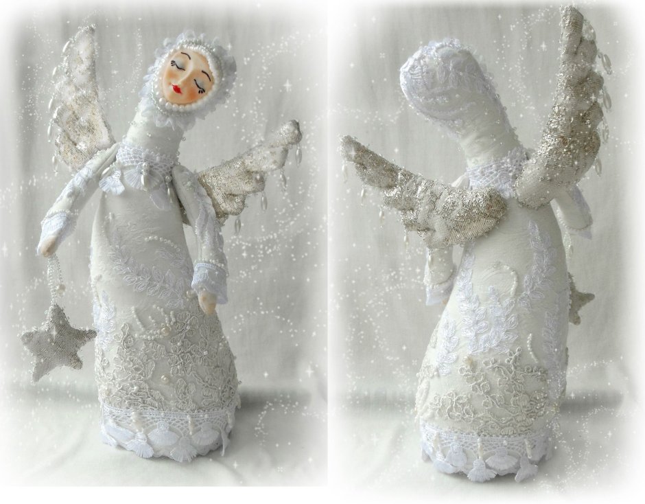 Куклы Ольги Турченко. Белый ангел.