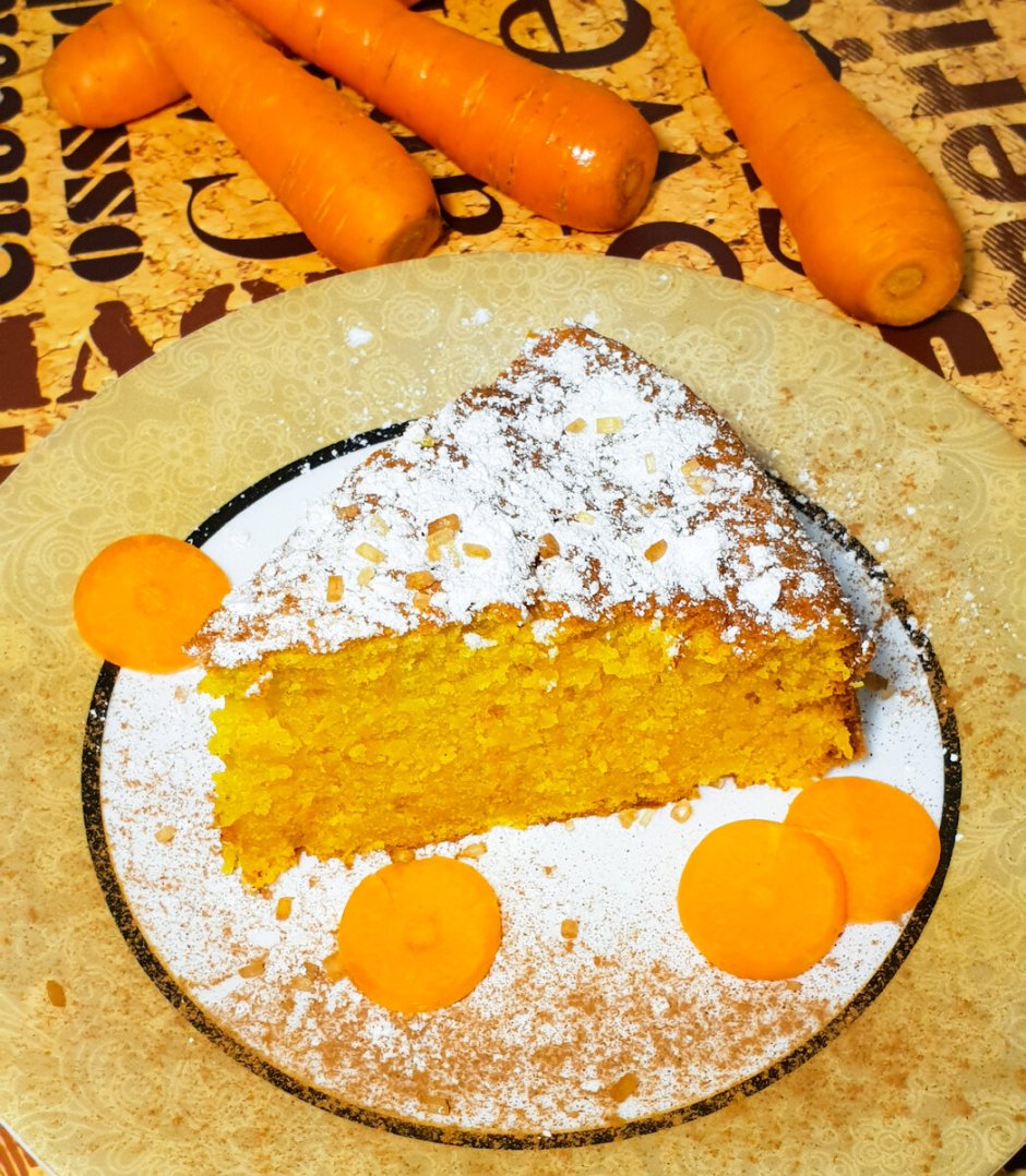 Пирог с морковью