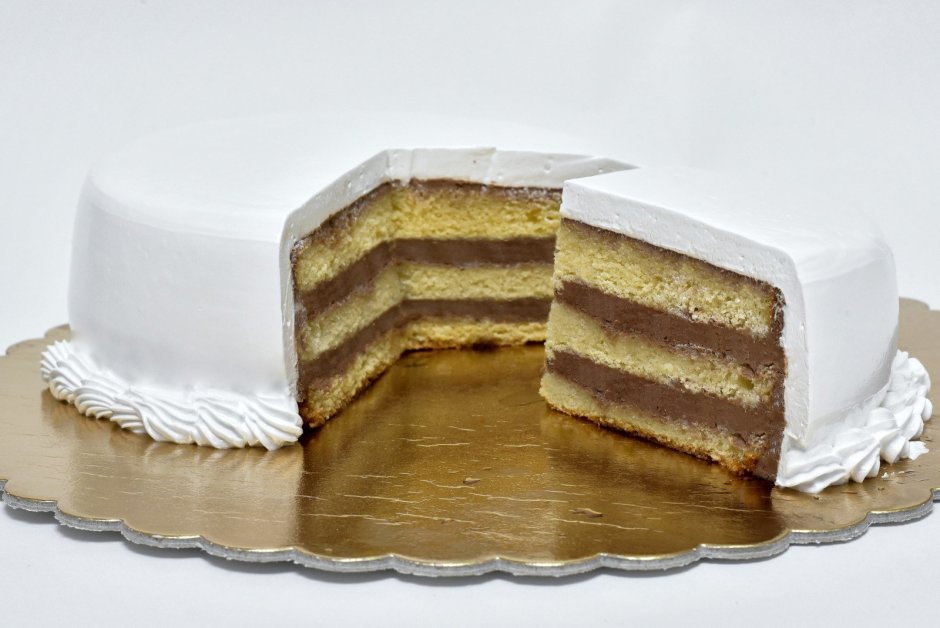 Белоснежный бисквит для торта