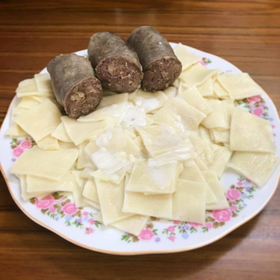 Хинкал Дагестанский с колбасой