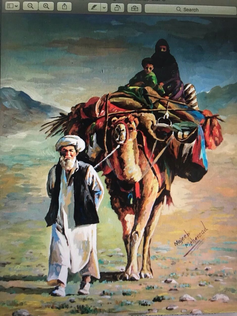 Афганская война в живописи