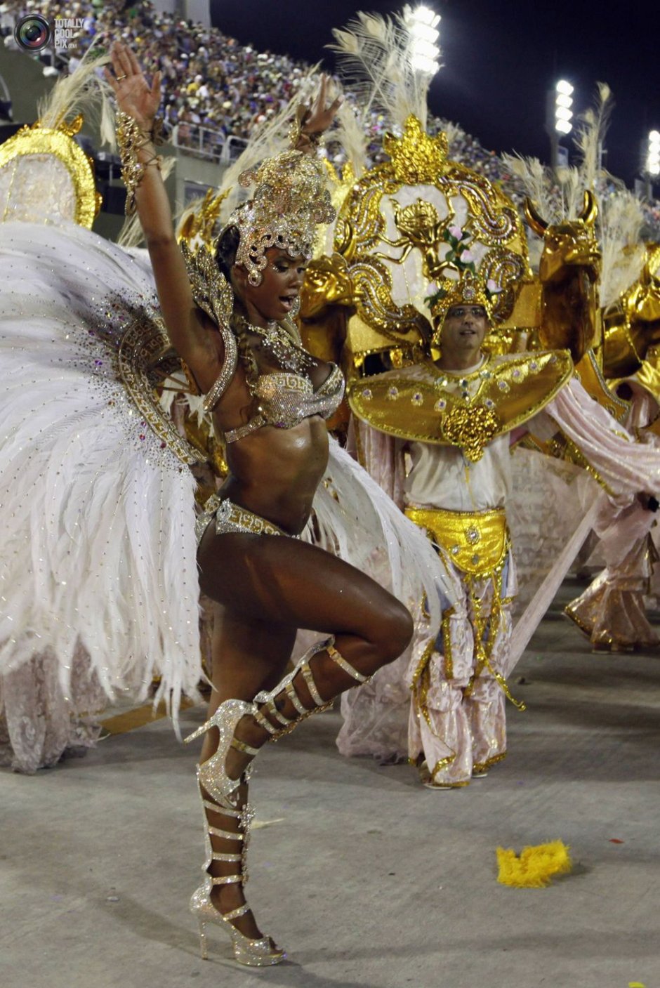 Бразильский карнавал в Рио-де-Жанейро Самба