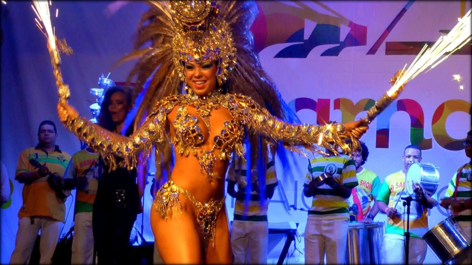Бразилия танцы Самба карнавал платформа