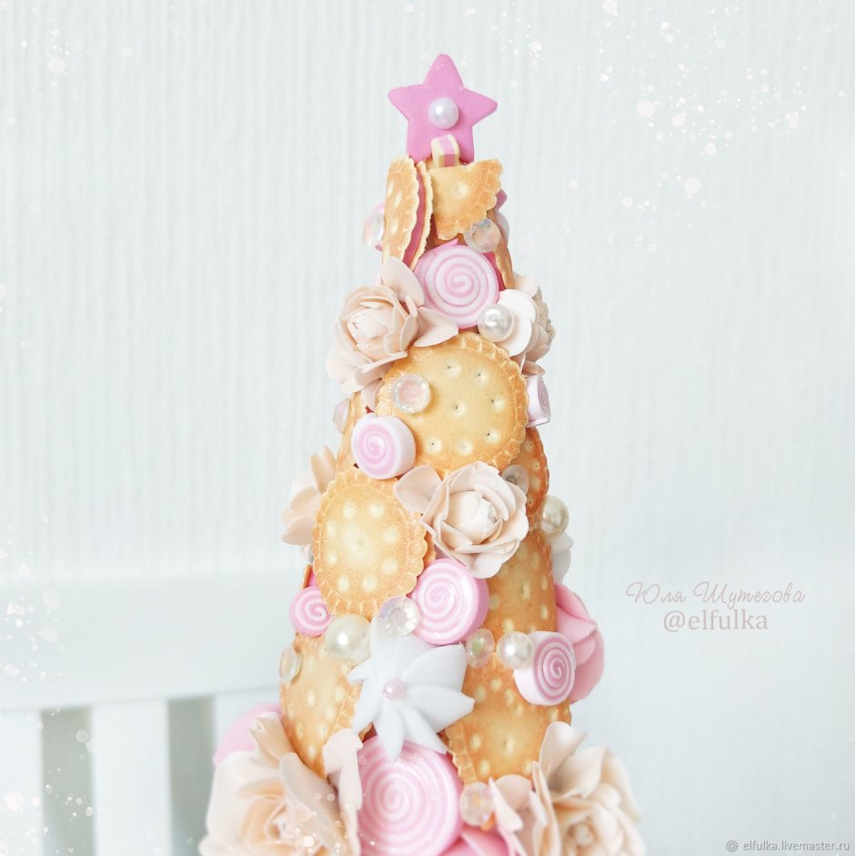 Декоративная елка со сладостями