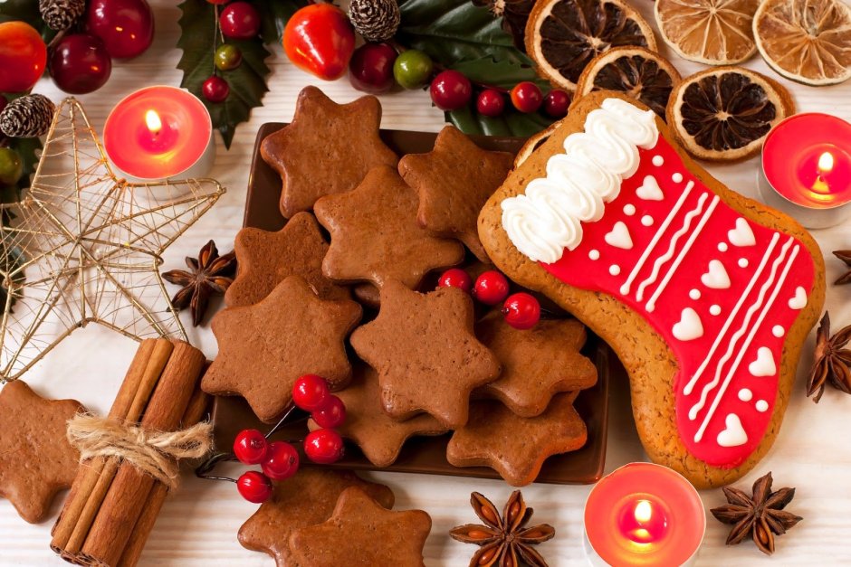 Рождественские печенья в Германии специи