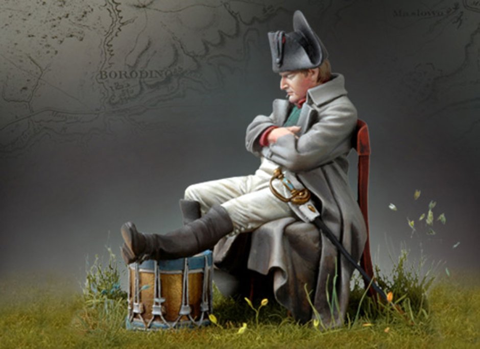 Наполеон Бонапарт на барабане
