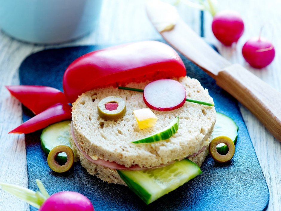 Сладкие бутерброды для детей