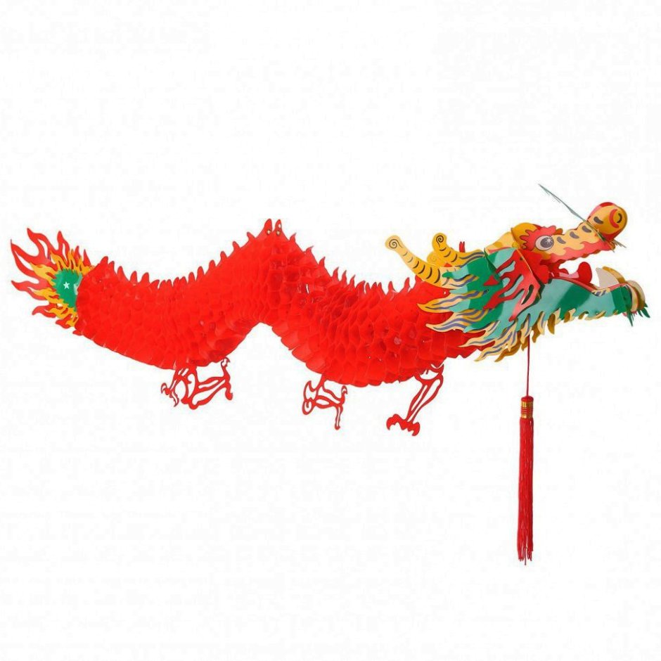 Китайский дракон гирлянда