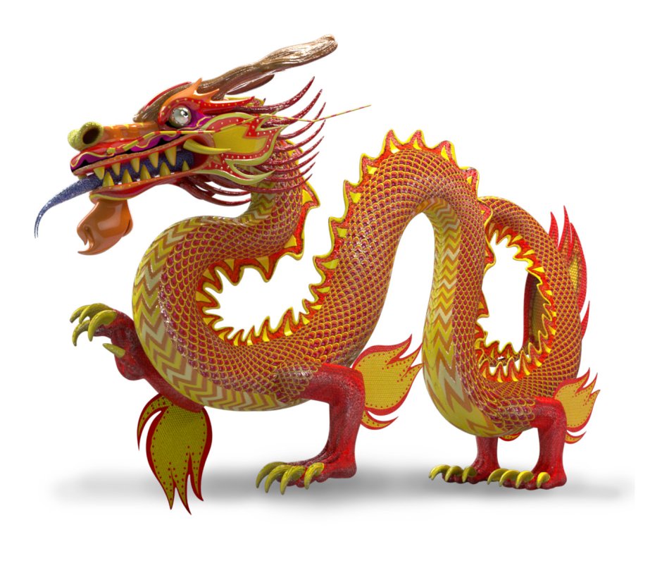 DEAGOSTINI китайский дракон