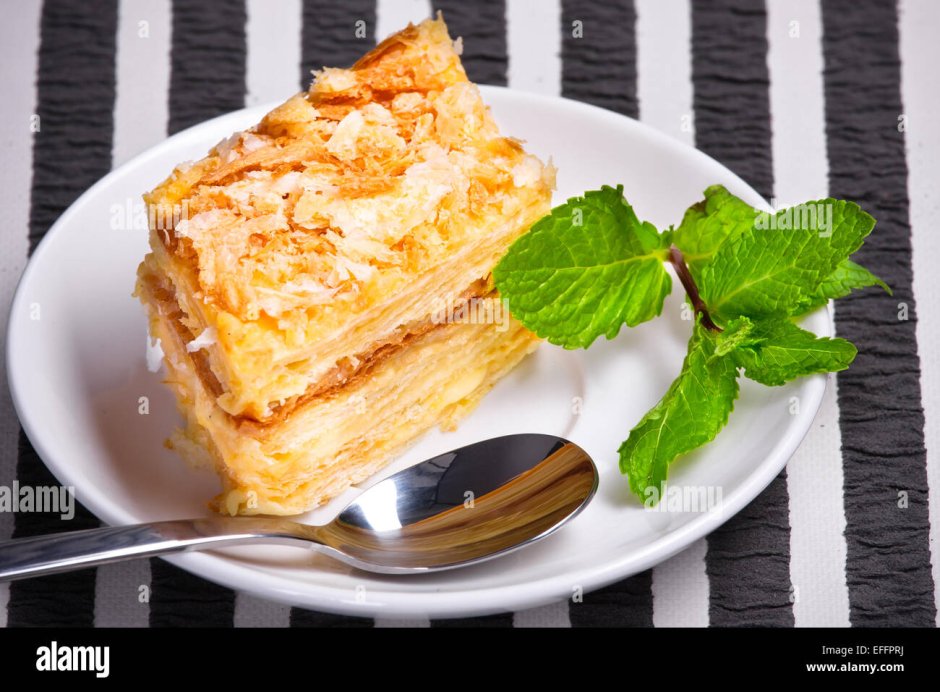 Napoleon Cake with Jam