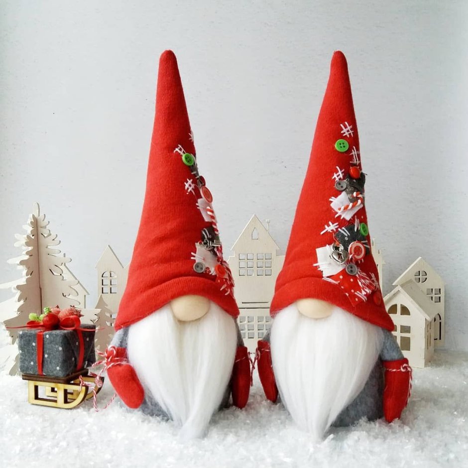 Скандинавские рождественские гномы