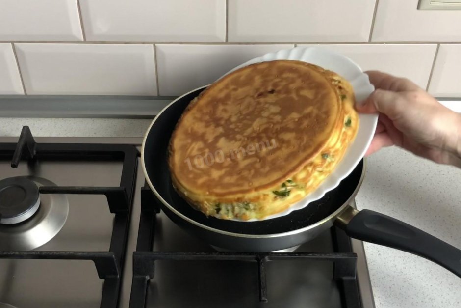 Пирог на сковороде