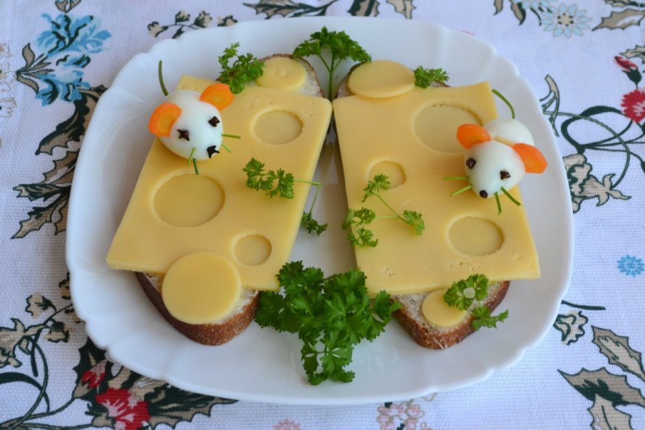 Бутерброды для детей на день рождения