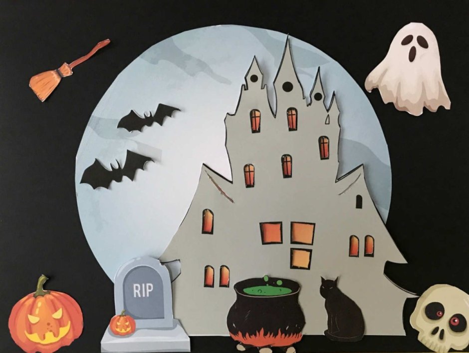 Декорации на Хэллоуин для детей
