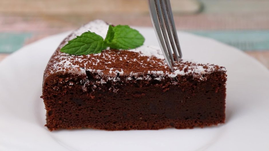 Шоколадный торт из двух ингредиентов